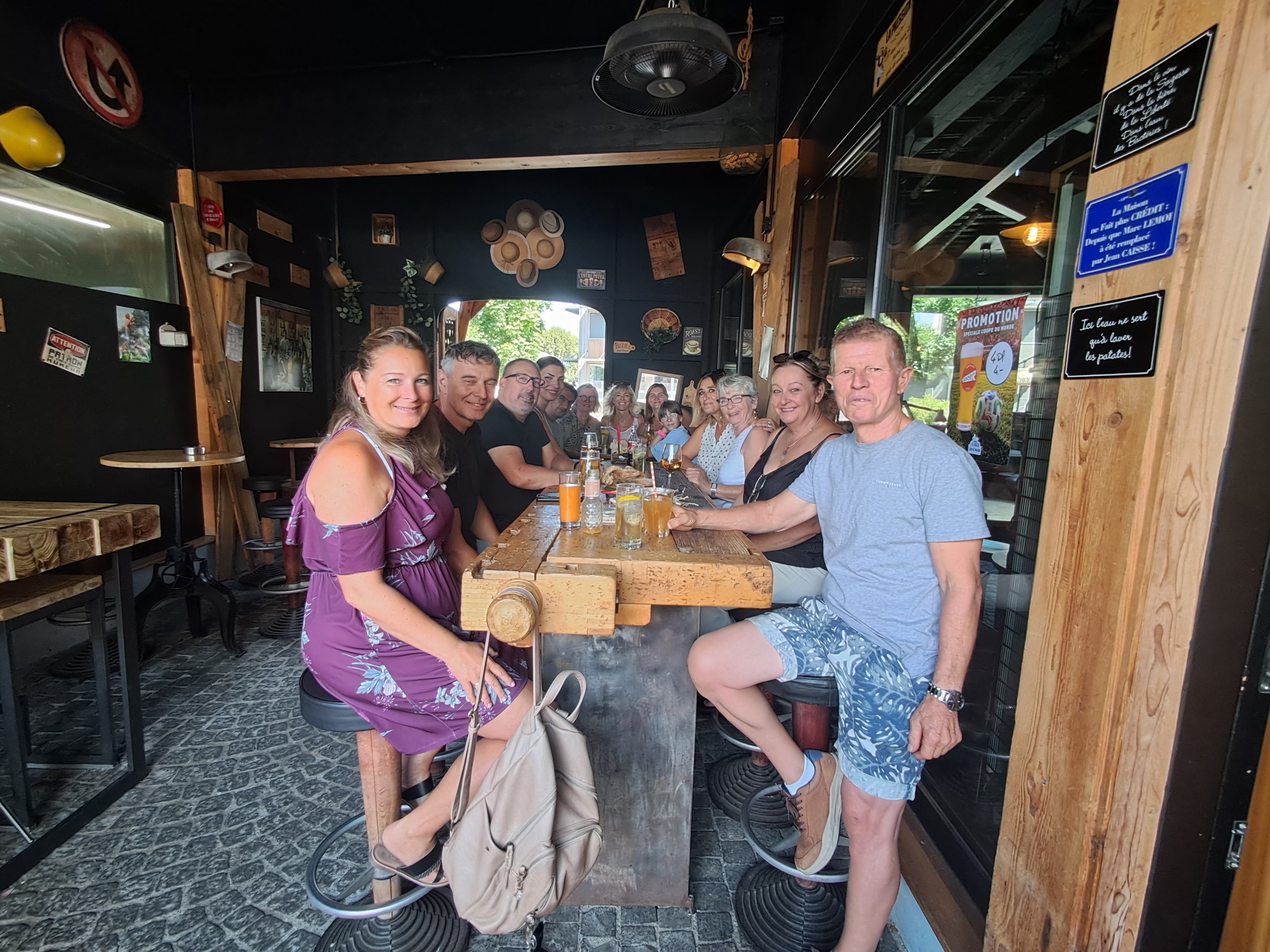 Apéro avant les vacances estivales